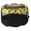 Octagonal Foldable Pet Playpen: Waterproof, Scratch-Resistant Whelping Box and Tent for Dogs and Cats.