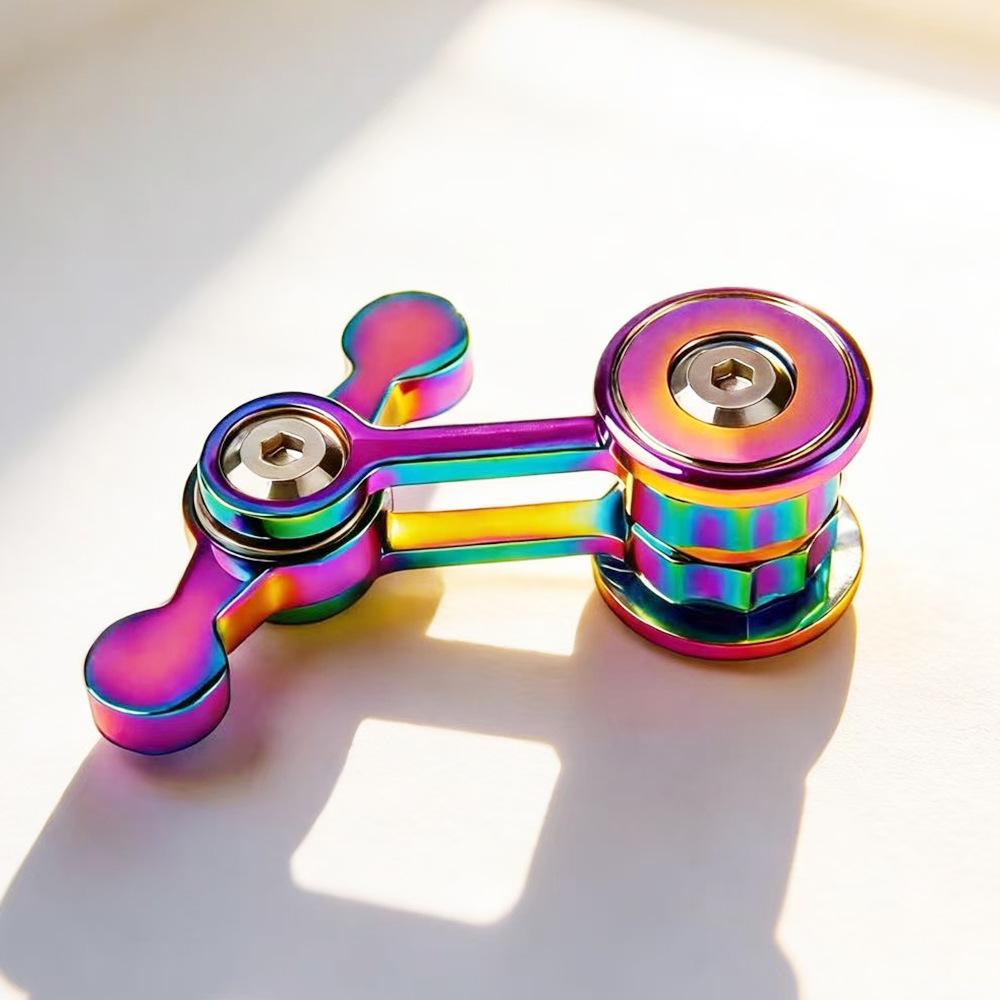 

Chaos Pendulum Fidget Spinner Roller Rotating Fingertip Flywheel Edc Metal Stress Relief Sensory Toy Anti Anxiety Adults Men