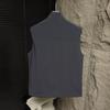 Men's Plus Size Outdoor Wear-Resistant Vest: Stand Collar, Loose Fit, Comfortable, Sleeveless, Casual with Pockets.