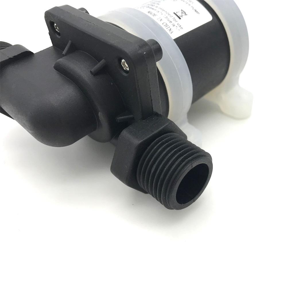 Javtop JT-750D DC 12V Wasserpumpe Bürstenloser Motor Pumpe 1/2'' 5/8'' Gewinde Max 7M 900L/H Ultra-leise Auto Waschen Garten Nutzung Pumpe