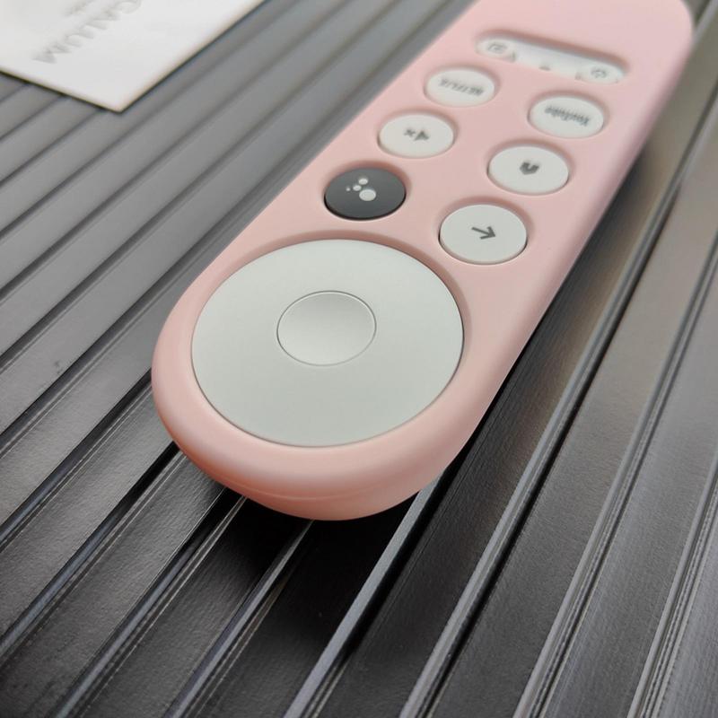 Rutschfeste Weiche Silikonhülle Für Chromecasts Fernbedienung Schutzhülle Shell Für Google TV Leuchtende Sprachfernbedienung