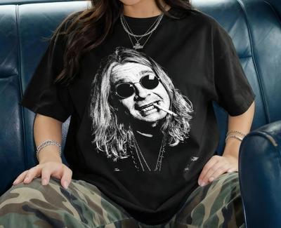 OZZY OSBOURNE T-Shirt: Vintage Rock-T-Shirt, Geschenk für Metal-Fans