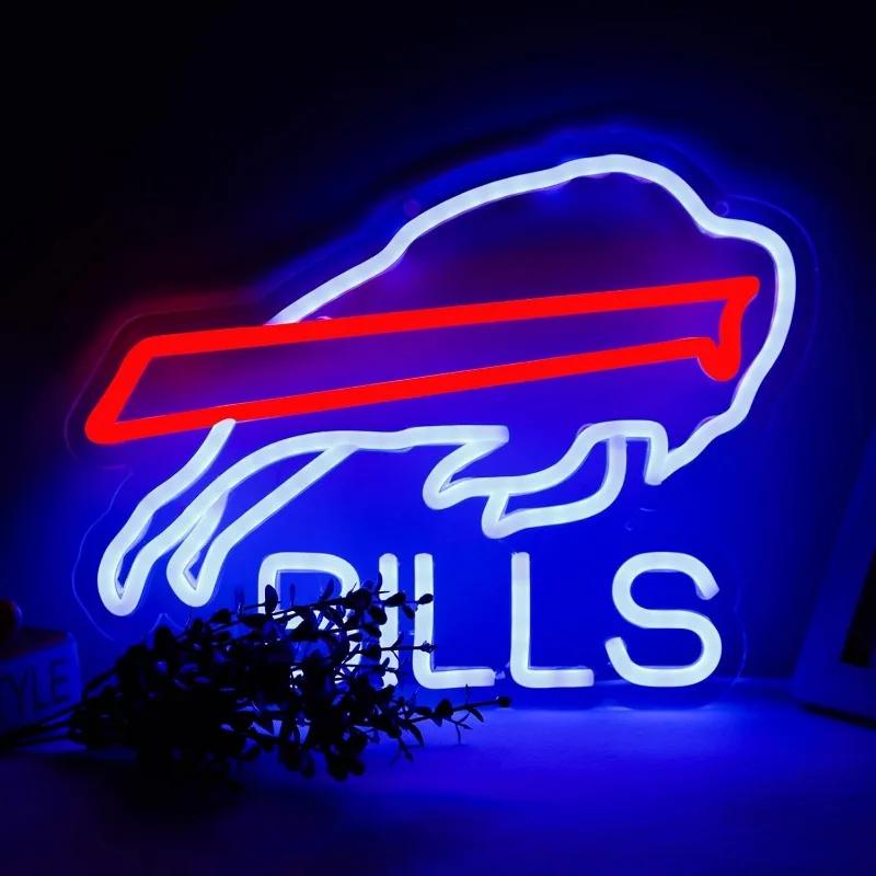 Football neon wall decoration LED sign