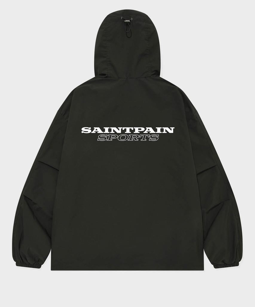 Saintpain Sp Block Windshell Hooded Jumper Black