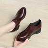 Fashion Women Shoes 2025 New Soft Sole Design Versatile Sneakers Fashion Wedge Heel Shoes for Women New Comfortable Solid Color Footwear