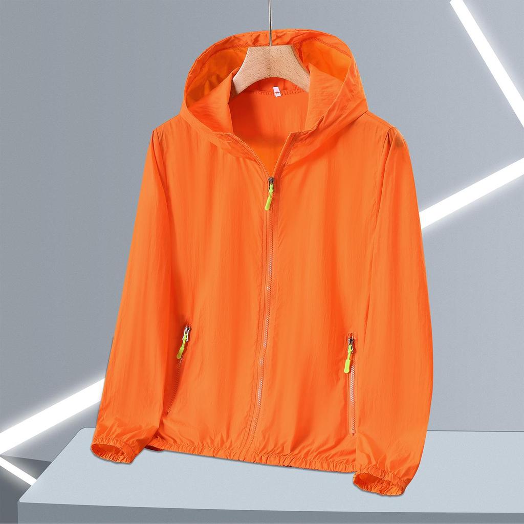 Quick-Dry Lightweight Sun Protection Jacket - Plus Size, Breathable, Hooded Ice Silk for Men & Women