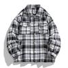 Japanese Retro Plaid Jacket Men's Small Fragrant Jacket Versatile Loose Casual Jacket Men's Top
