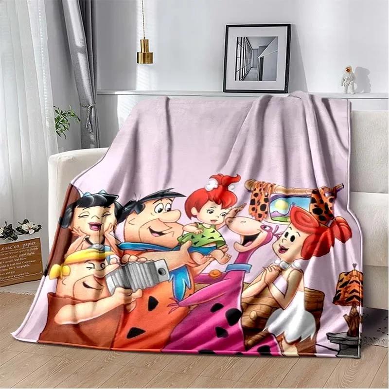 Classic Cartoon Blanket Flannel Soft Plush Cover Blanket Children Bedroom Sofa Bed Travel Picnic Warm Blanket Children Gift
