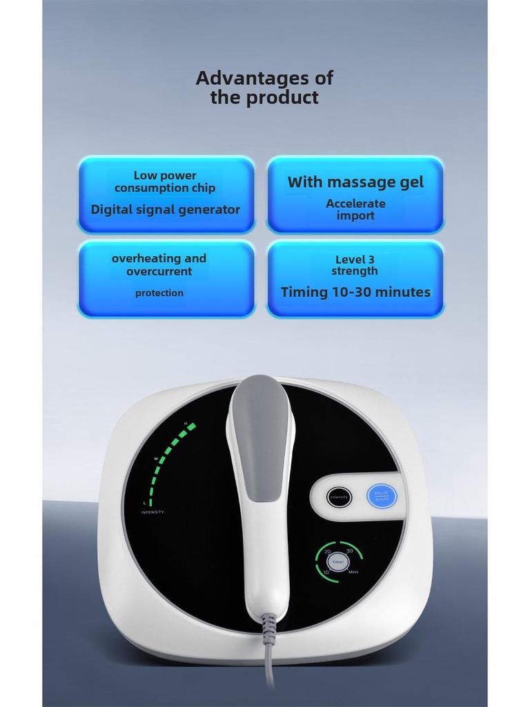 Ultrasonic Therapy and Beauty Device – Full Body Massage with Probe