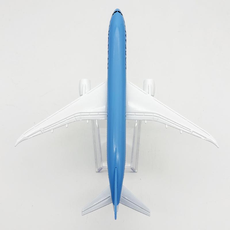 1/400 16CM B787 Airplane Model Diecast Alloy Airways Korean 787 Airplane Toy Static Model for Collection Children Kids Gift Toy