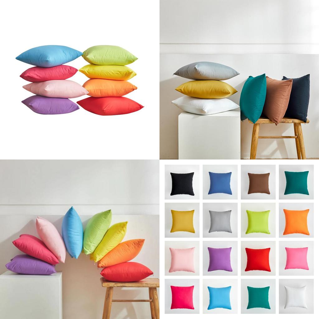 Premium Quality Minimalist Polyester Pillowcase For Couch And Bedroom 45x45cm