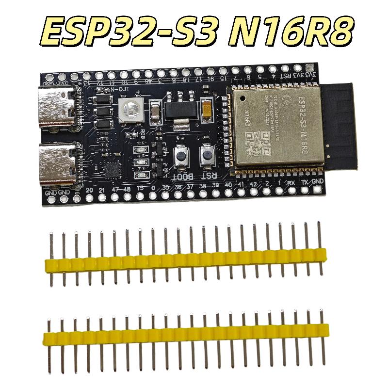 ESP32 S3 Dual-Core Entwicklungsplatine Hohe Leistung 2,4G WiFi Bluetooth Unterstützung für Smart Home Projekte
