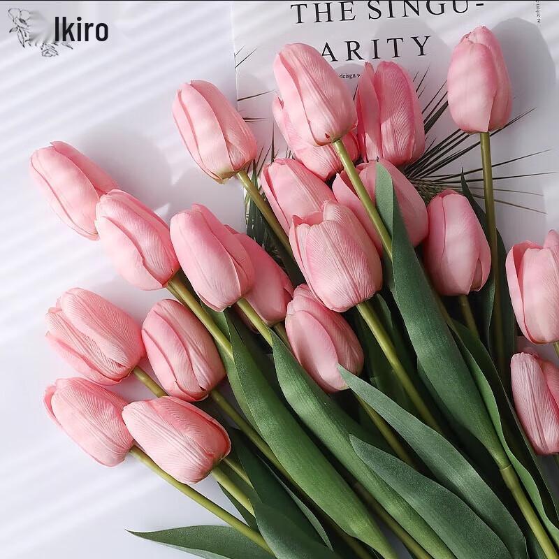 Light Luxury Tulip Artificial Flower Bouquet