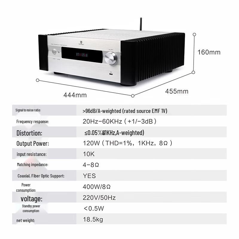 Winner AD-86D Hi-Fi Integrated Amplifier Bundle (CN version)