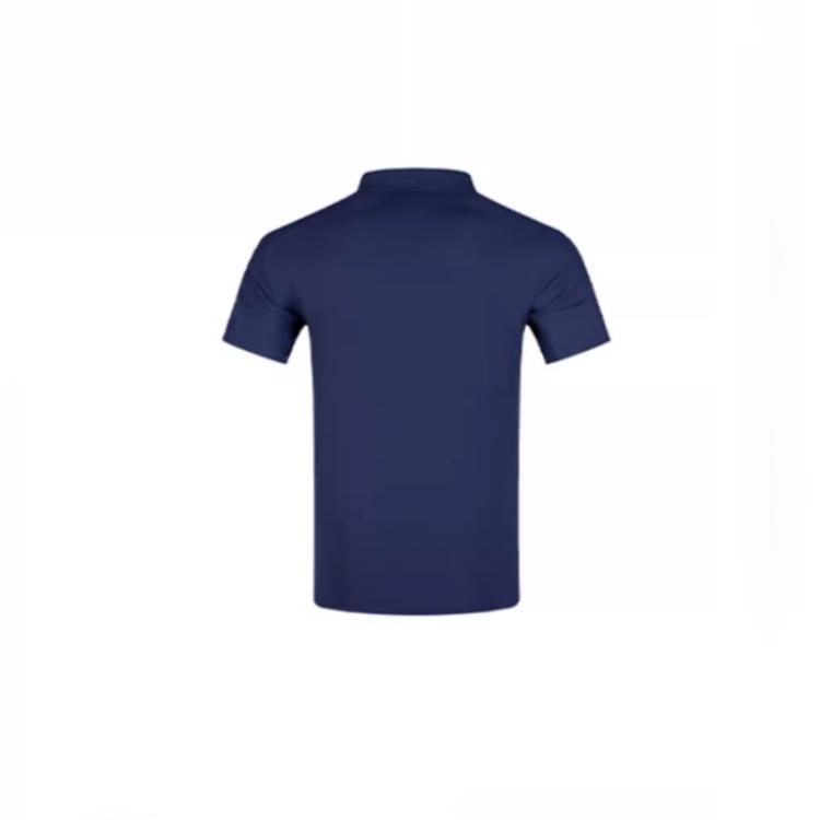 Asics D.Fresh Outdoor Casual Sports UV Resistant Polo Short Sleeve T-Shirt Men Tops Navy-Blue 2031E120-400