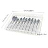 10pcs Premium Tungsten Carbide Rotary Burrs Set Double-Cut, High Efficiency For Sharpening Grinding Deburring with Power Tools