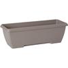 Planter Pot - GARDEN ID Teramo - Taupe 60 Cm - Durability - Integrated Water Reservoir - Recycled & 100% Recyclable - Volume for Plants