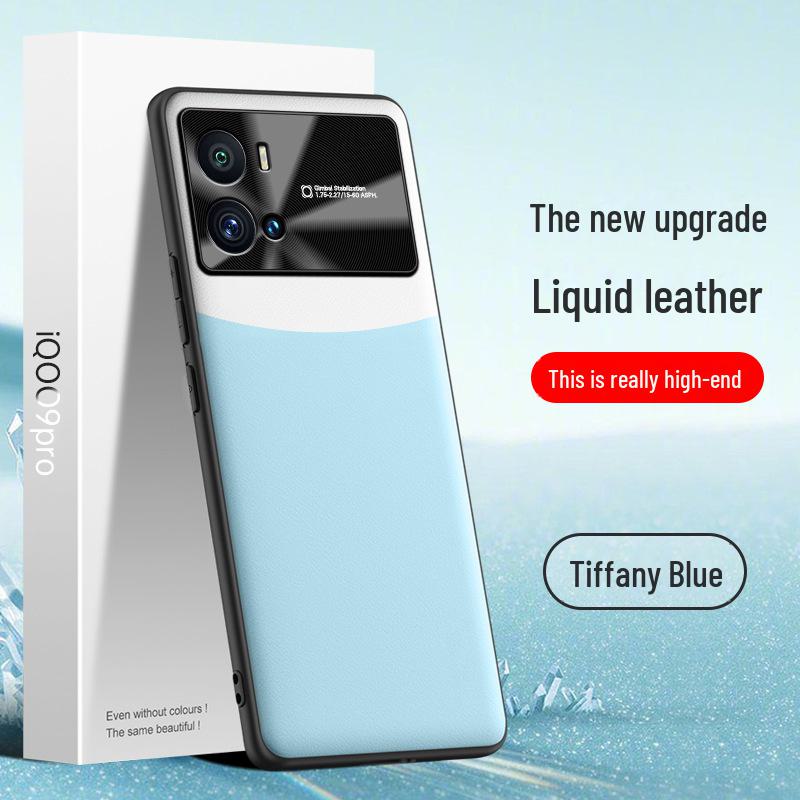 

Кожаный защитный чехол iQOO9pro: Защита от падения, защита от обрастания, цельная конструкция iQOO9pro