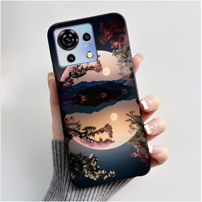 For ZTE Blade V50 Vita Case Luxury Cute Love Rabbit Funny Black Soft Silicone Phone Casing For ZTE BladeV50 Vita V50Vita Cover