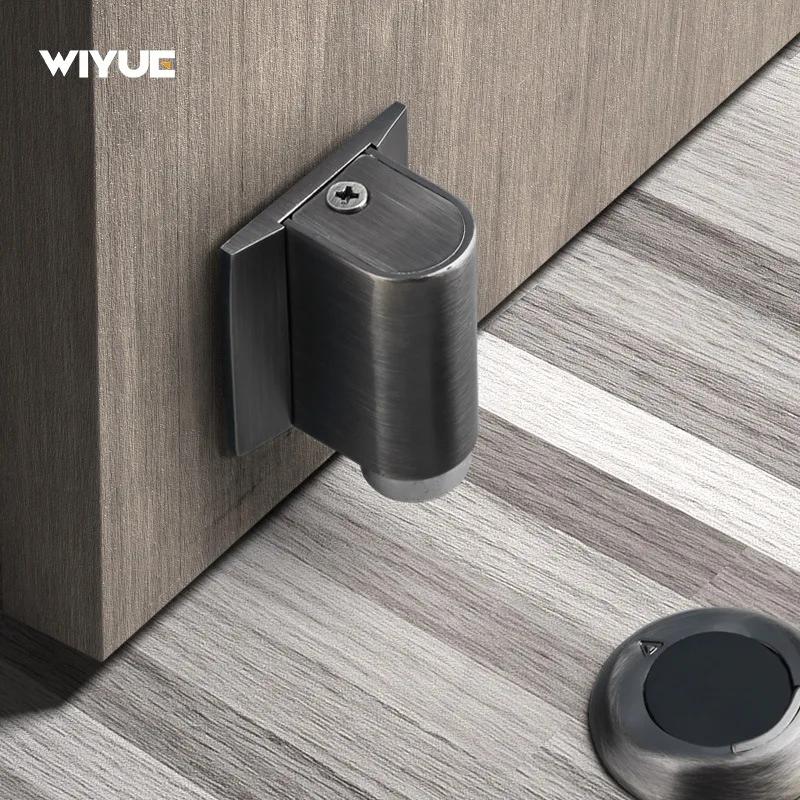 Non-perforated Door Suction Invisible Anti-collision Bathroom Bedroom Door Stop Door Against Strong Magnetic Windproof Suction