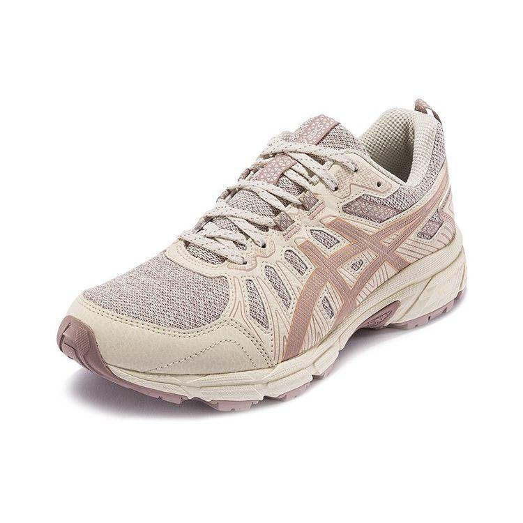 Asics Gel-Venture 7 MX Comfortable Lace-Up Mesh Synthetic Leather Cushioning Durable Breathable Low-Top Trail Running Shoes Women Sneaker 1012A818-201