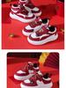2026 Kids' Waterproof Winter Leather Sneakers: Velvet-Lined, Trendy, for Toddlers & Young Children.