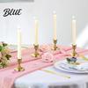 Metal Candlestick Holder for Tealight or Pillar Candles European Simple Candle Candlelight Ambiance