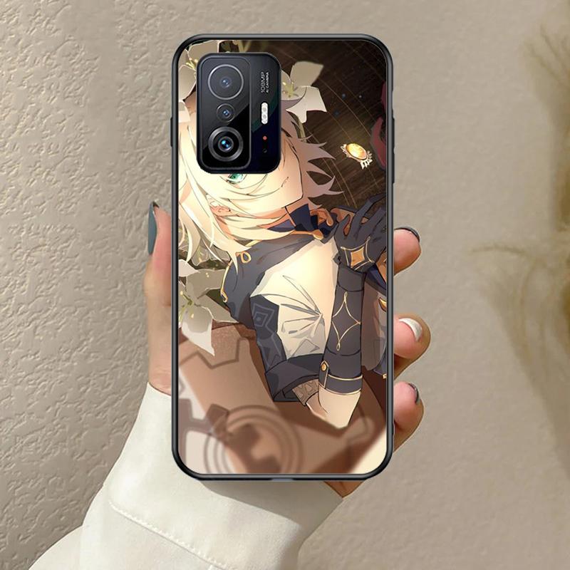 Albedo Genshin Impact Funda For POCO F5 F3 M5s C40 F4 GT X3 X4 X5 Pro Case For Xiaomi 12 13 Lite 11T 12T Pro 12X