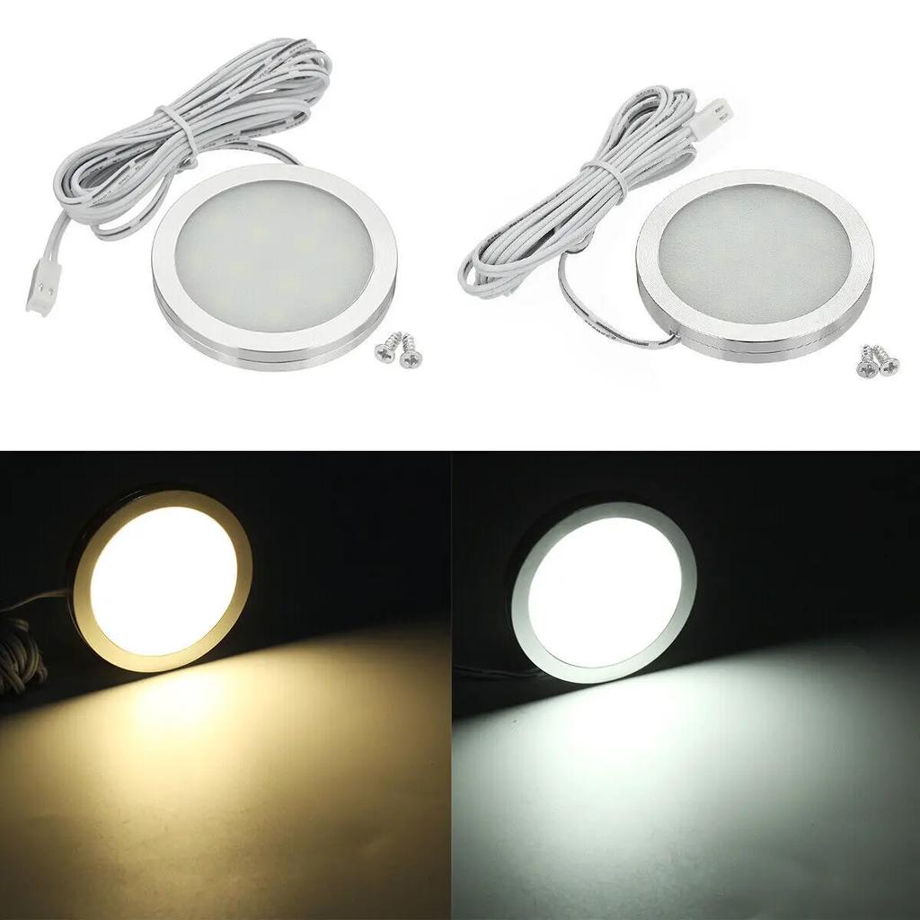 10PCS Car LED Interior Spot Light Down Ceiling Lamp 12V Camping Trailer Boat Lights for RV Trailer Caravan LED Reading Light