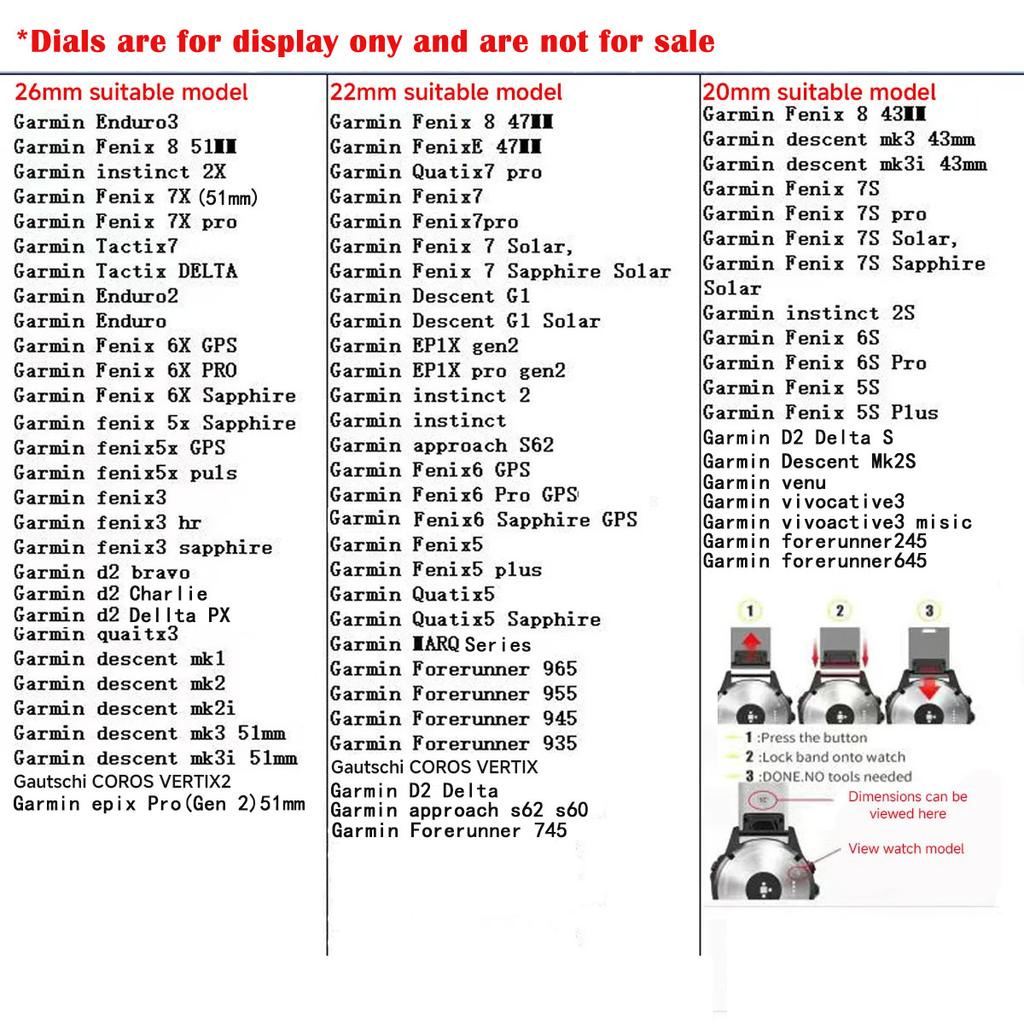 22 26mm Nylon Strap for Garmin Fenix 8 41MM/57MM 7 7X Pro 6 5 Watchband for Enduro3 2 Fenix 5 5X 6 6XPro 51mm Quickfit Bracelet