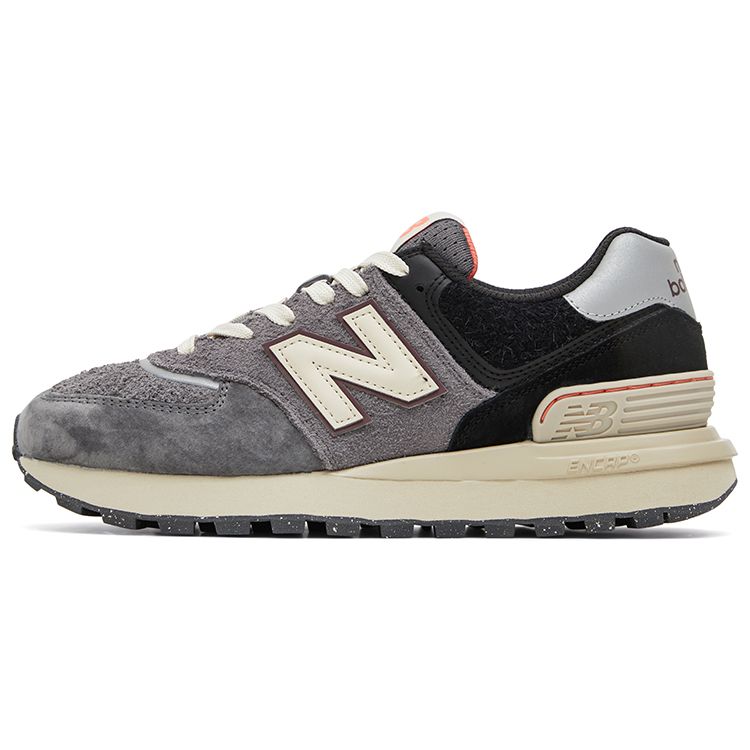 New Balance 574 Legacy Sports Comfort Low Top Running Shoes Unisex Sneaker Black Gray U574LGGE