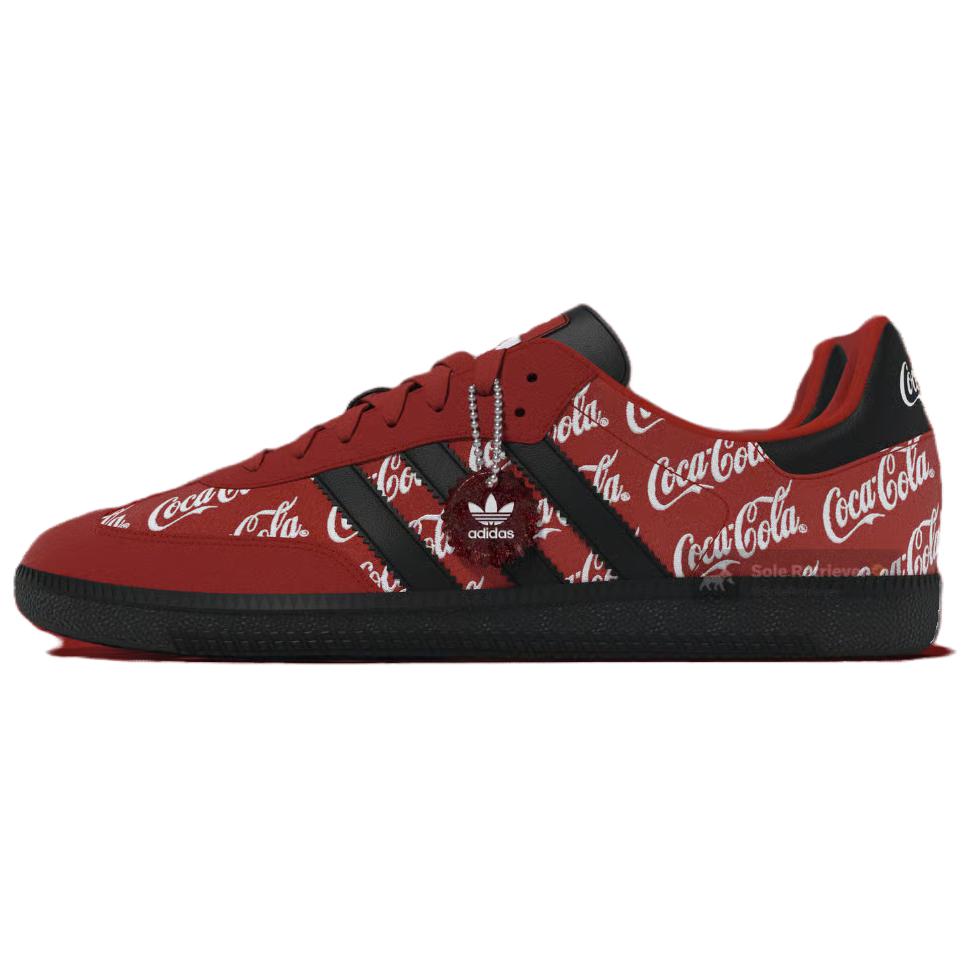 Adidas Originals x Coca Cola Немецкие армейские кроссовки Мужские Красный Черный KH6893 38