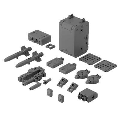 BANDAI SPIRITS 30MM Option Parts Set 8 Maßstab Kunststoffmodellbausatz (Multi-Rucksack) 1/144 Vorgefärbt