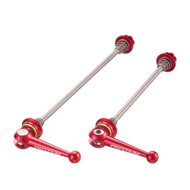 Aluminum Quick-Release Skewer With Titanium Axle Road Bike Wheel Hubs Lightweight Cycling Accessory