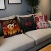 H-Hellfest Band Pillow Gift Home Office Decoration Pillow Bedroom Sofa Car Cushion CoverPillow Case