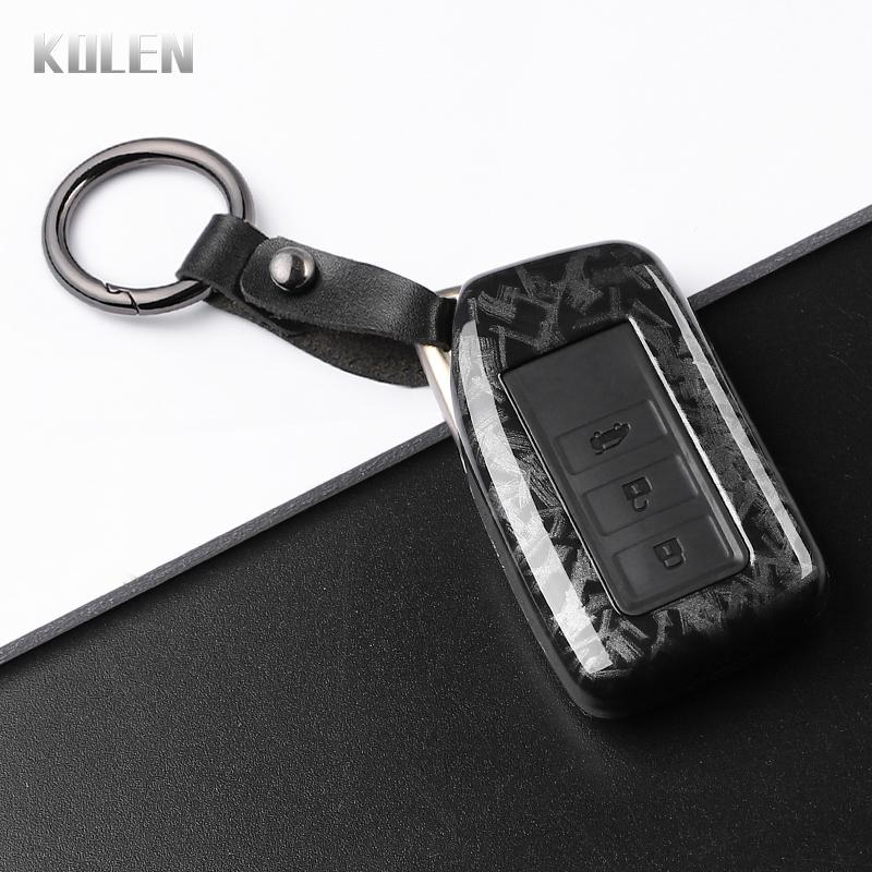 Abs Carbon Fiber Style Car Key Case Cover For Lexus Rx350 Nx300 Es300H Rx450H Gs300 Gx470 Is250 Es350 Lx570 Gx460 Nx300H Is300H