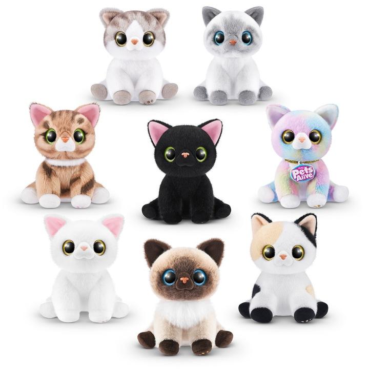 Zuru Pets Alive Smitten Kittens Interaktywna Przytulanka Kotek 9541