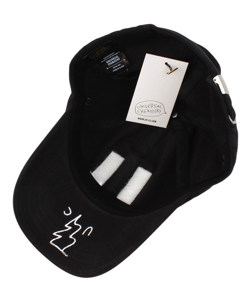 Yunibeosyeolkemiseuteuli Bold U Black Ballcap Washed Ballcap