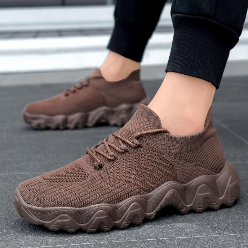Men Casual Sport Shoes Breathable Lightweight Sneakers Outdoor Mesh Black Running Shoes Athletic Jogging Tenis Walking Women