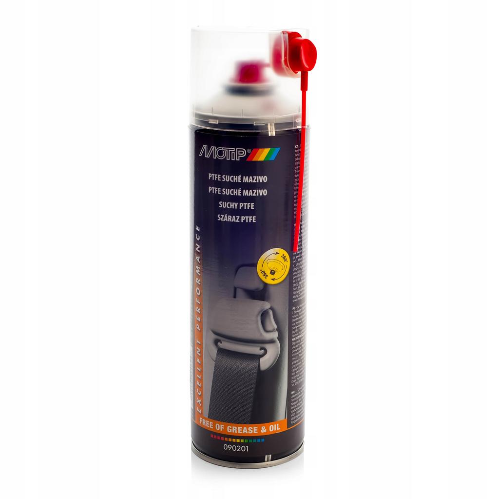 Suchy Smar Ptfe Spray Do Prowadnic Teflon W Sprayu 0,5L