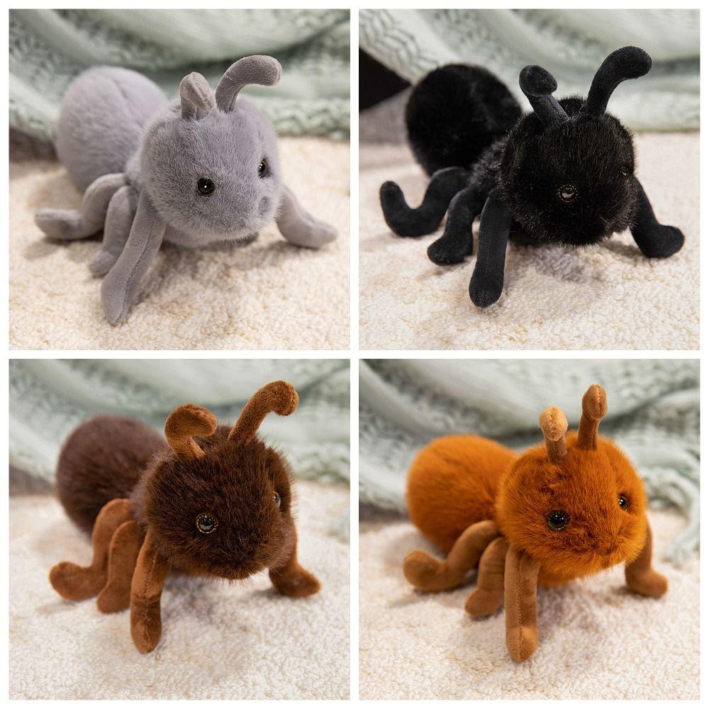 Stuffed Baby Hippo Plush Doll PP Cotton Hippo&Ant Plush Pillow  Valentine's Day Gifts