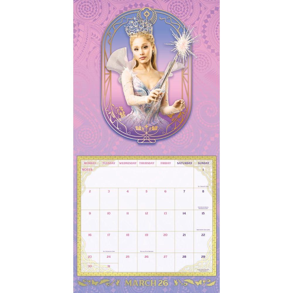 Wicked 2026 Square Wall Calendar