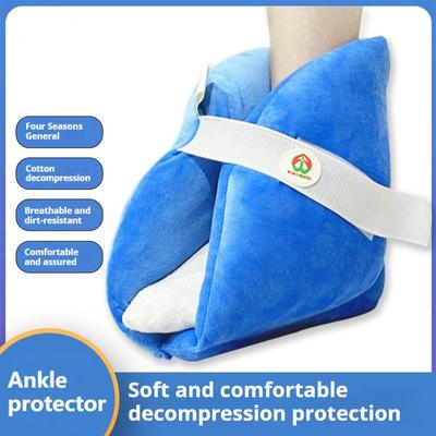 Heel Cushion Protector Pillow To Relieve Pressure from Sores and Ulcers, Foot Pillow Ankle Protector To Keep Warm and Prevent Bedsores