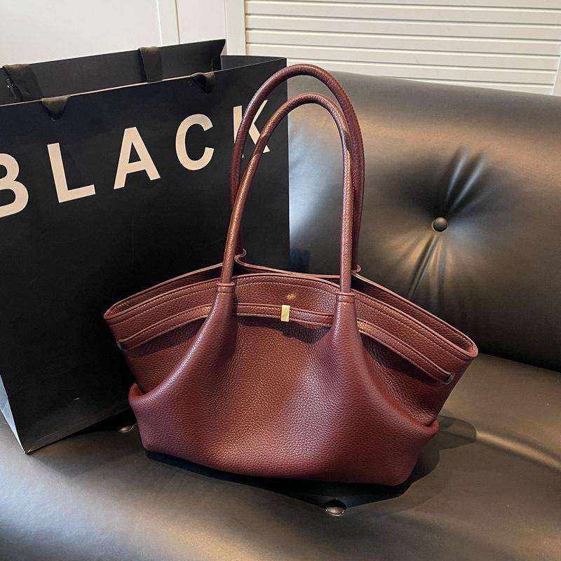 Underarm Bag - Retro Fashion Tote Bag with Large Capacity and Single Shoulder Strap for Women Casually