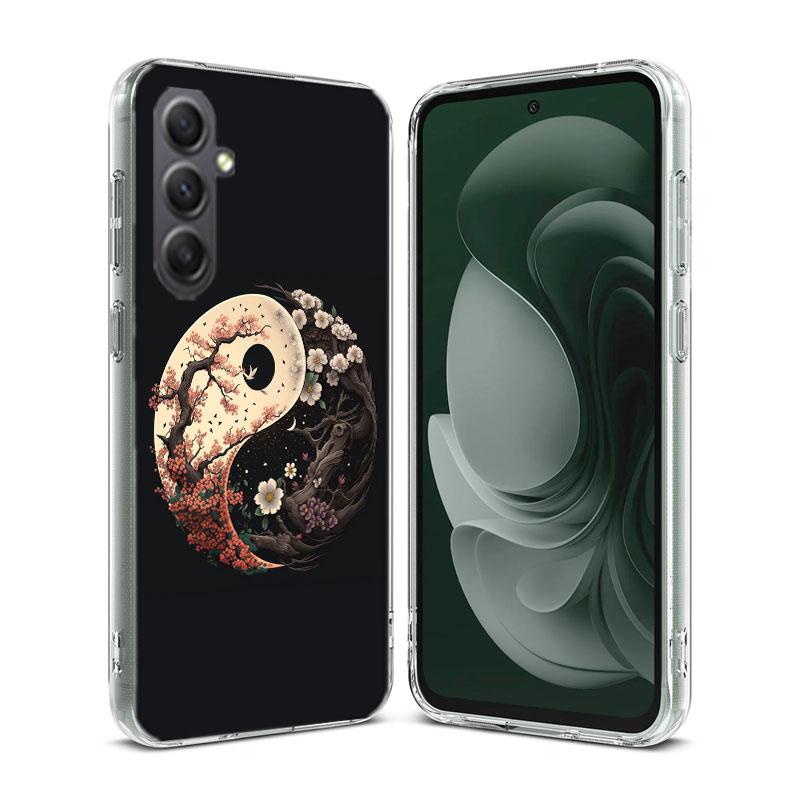 Eight Diagrams Taiji Yin Yang Phone Case for Samsung A16 A26 A36 A56 A17 A37 A57 A07 A06 A02S A03 A04S A05S Galaxy Note 20 10 A5