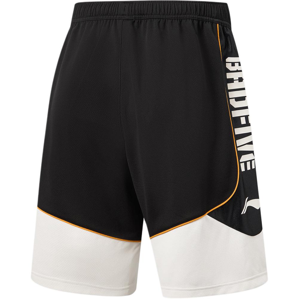 Li-Ning Badfive Color Block Quick Dry Basketball Shorts Men Shorts AAPW059-4