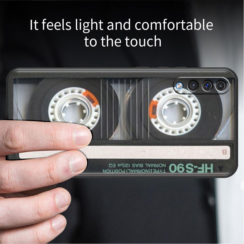 Hülle für Samsung Galaxy A50 A70 A30 A20s A20e A10 A40 A10s A10e M52 M51 M31 M30s M21 Telefonabdeckung Magnetische Radiobandkassette