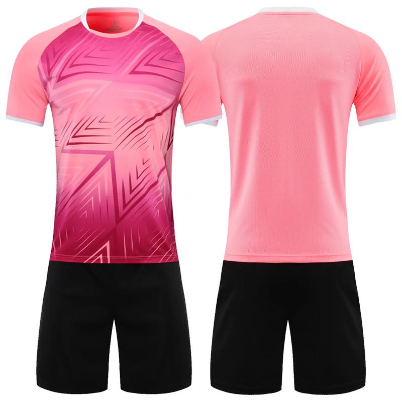 Men Kids Football Jersey Personalized Boy Soccer Jersey Set Polyester Soccer Uniform Breathable Football Uniform for Kids
