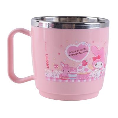 Lilpang Baby My Melody Dishwasher Stainless Steel Cup Small MM6562, Mixed Colors, 1 Piece, Popular Korean Parenting Items