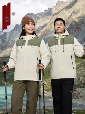 Men’s & Women’s Waterproof Windproof Softshell Jacket - Custom Workwear, Team Uniform, Sports Outerwear for Mountaineering & Travel